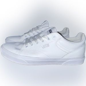 *SOLD* White Low-Top Vans